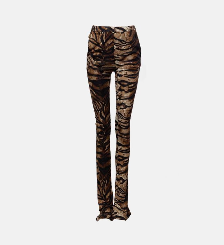 Ronny Kobo Leopard-print Regular-fit Pants, Packshot View