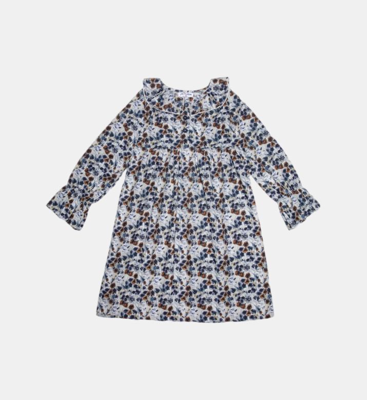 فستان داليدا قطن منمق