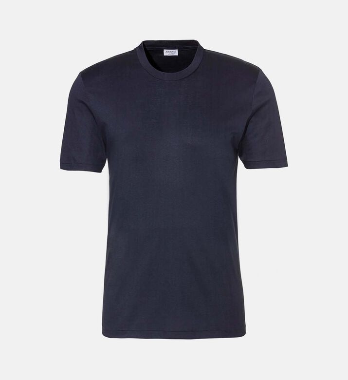 Classic Black Round Neck T-shirt