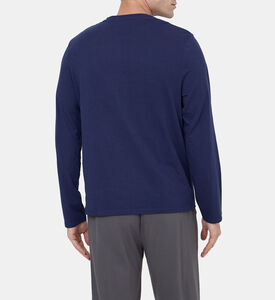 تيشيرت بأكمام طويلة قطن عضوي