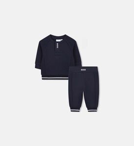 Cotton Striped Regular-fit Set