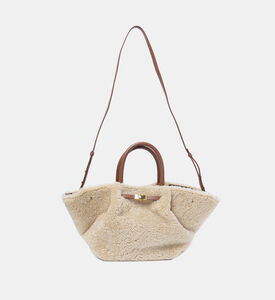Shearling Triangular Bag