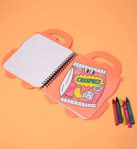 Omy Yummy Super Coloring Stickers Book, Packshot View