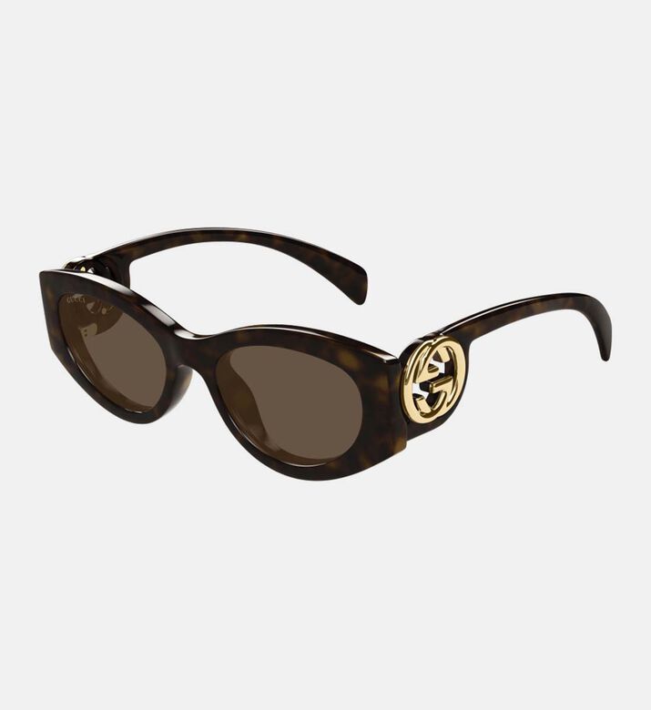 Thick Cat-eye Frame Sunglasses 54
