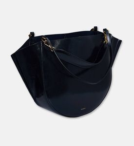 Wandler Hortensia Palissander Glaze Tote Bag, Navy, Packshot View