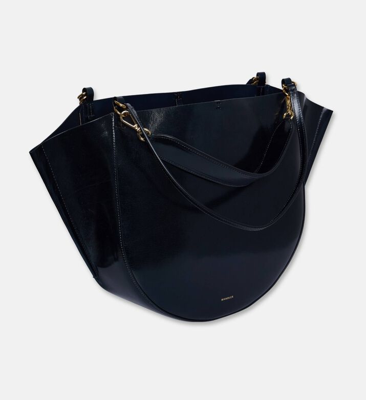 Wandler Hortensia Palissander Glaze Tote Bag, Navy, Packshot View