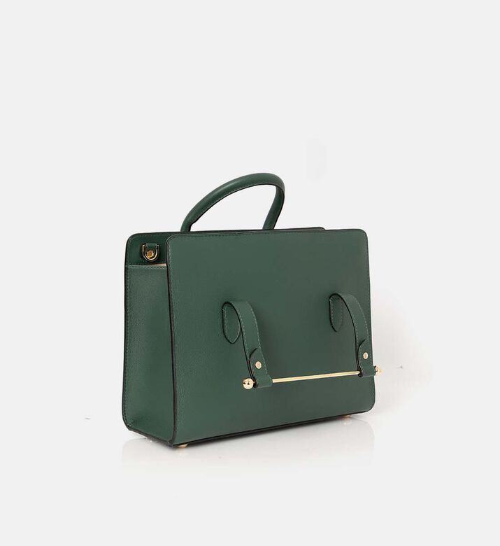 Strathberry The Strathberry Midi Tote Bag, Green, Packshot View