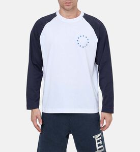 سويت شيرت واسع مزين بنجمة مطرّزة