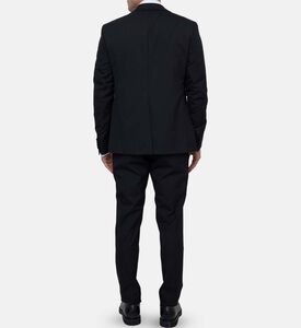 Drawstring Waist Straight-leg Trousers