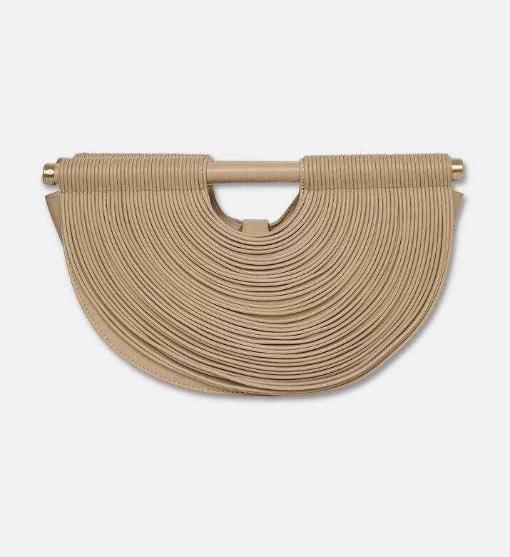 Cult Gaia Lou Fringe Leather Top Handle Bag, Packshot View