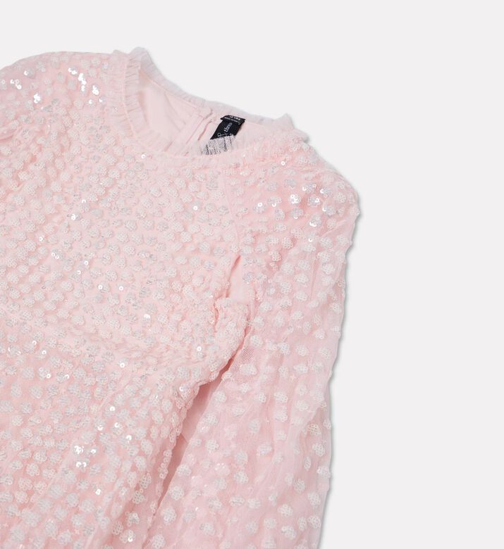 Needle And Thread Ethereal Blooms Embroidered Floral Mini Dress, Packshot View