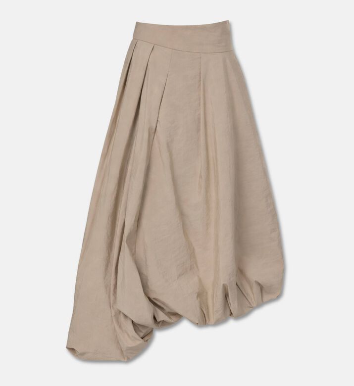 BLSSD Elastic Waistband Midi Balloon Skirt, Packshot View