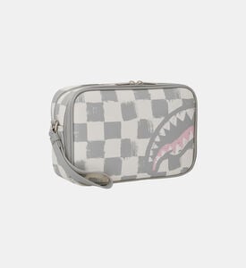 Checkered Pattern Toiletry Bag Checkered Pattern Toiletry Bag