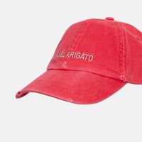 Distressed Cotton Logo Baseball Cap