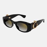 Cateye Oval Frame Sunglasses 51