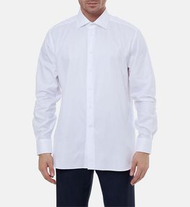 قميص قطن بصف أزرار