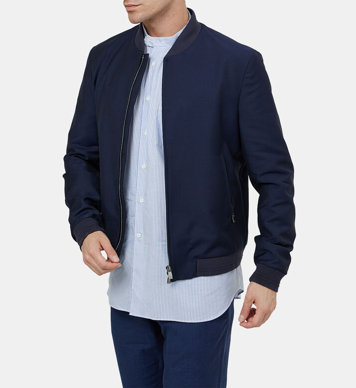 جاكيت بومبر بصوف موهير