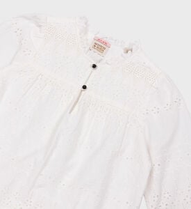 Girl Broderie Anglaise Top Girl Broderie Anglaise Top