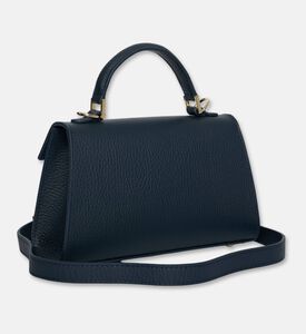 Maya.M The Signature Leather Bag, Navy, Packshot View