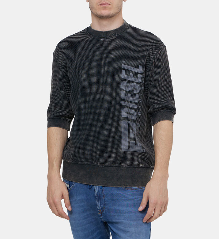 Macro-waffle Jersey Sweatshirt Macro-waffle Jersey Sweatshirt