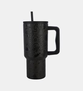 Noir Echo Xl Straw Tumbler Noir Echo Xl Straw Tumbler