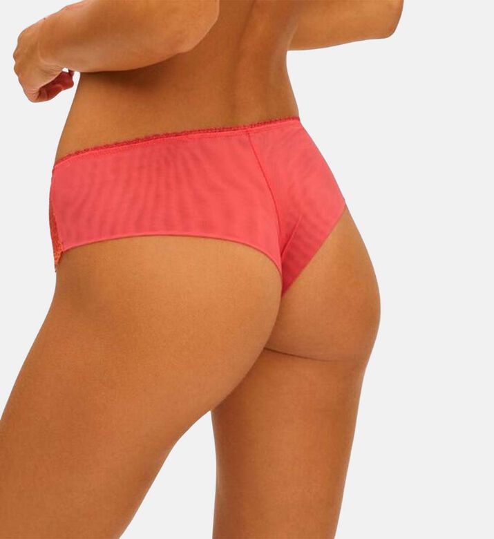 Embroidered Mid-rise Shorty