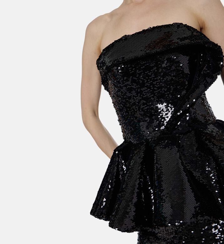 AAVVA Dress, Black, M, Model View