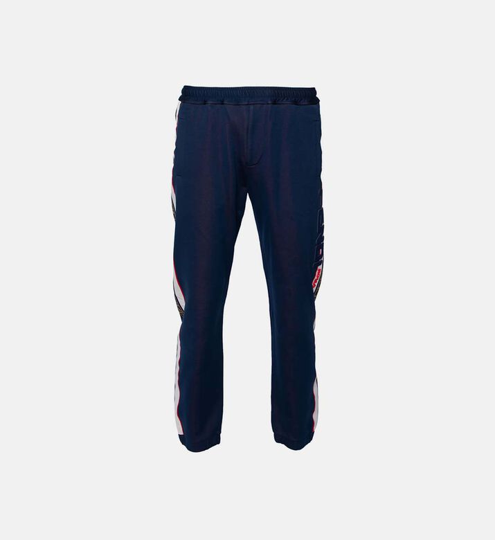 Fendi Jersey Logo Tape Trimmed Trackpants Preowned