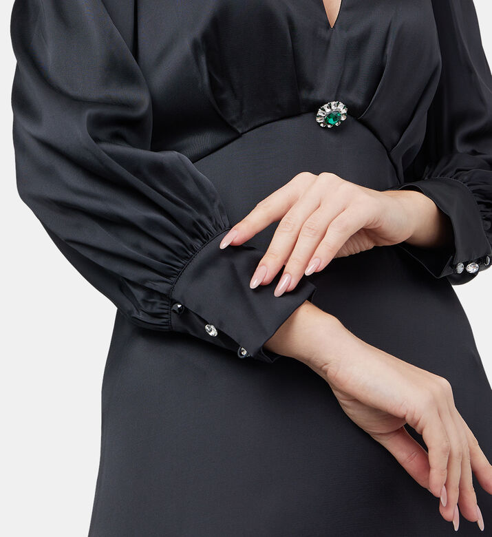 فستان ميدي من كيارا بروش