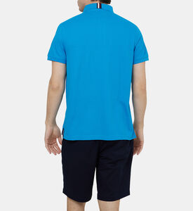 قميص بولو مطرز بلوغو أحرف العلامة