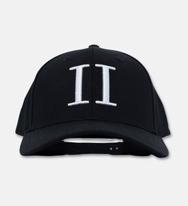 Les Deux Logo-embroidery Buckle Closure Cap, Black, Packshot View
