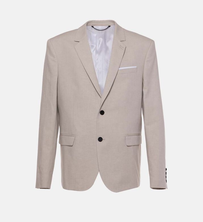 جاكيت بدلة كتان قطن