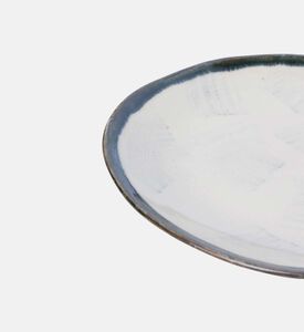 Ceramic Black-trim Dinner Plate