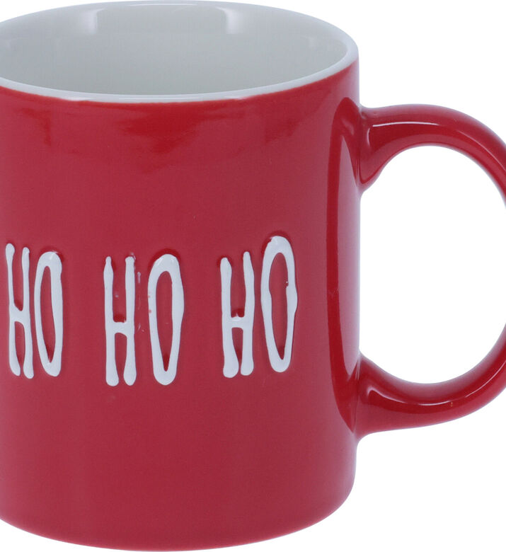 Home Deco and More Porcelain Christmas Mug Ho-ho-ho, Packshot View