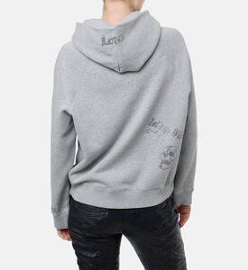Zadig et Voltaire Rhinestone-embellished Hooded Sweater, Model View
