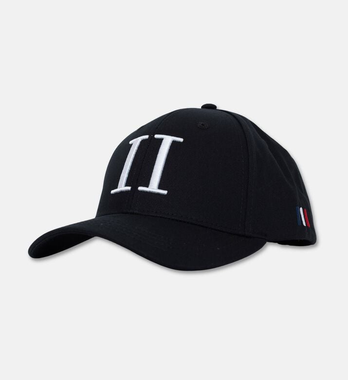 Les Deux Logo-embroidery Buckle Closure Cap, Black, Packshot View