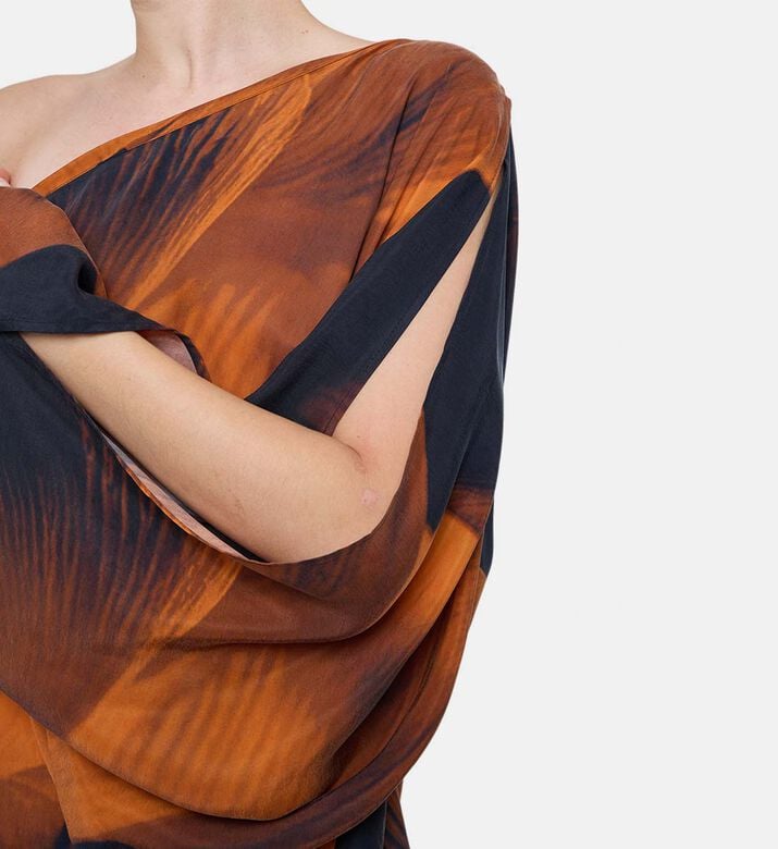 Niluu Floral-print Sleeveless Dress, Model View