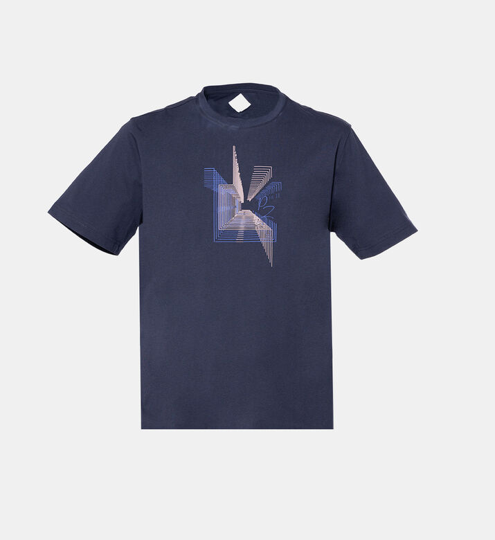 تيشيرت قطن بطبعة غرافيك