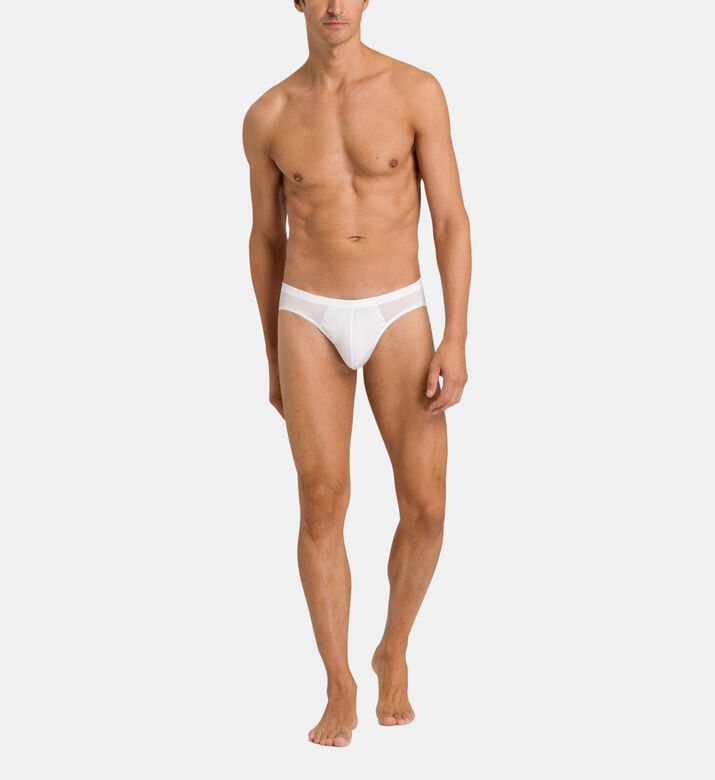 Cotton Elastic Waist Sporty Brief