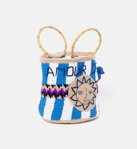 Embroidered Logo-label Sun Bag