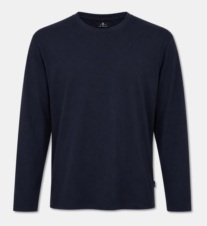 7 for All Mankind Long-sleeve Crewneck T-shirt, Packshot View