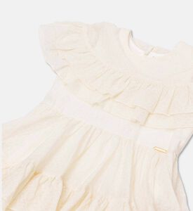 Poca and Poca Ruffled Sleeves Layered Dress, Packshot View