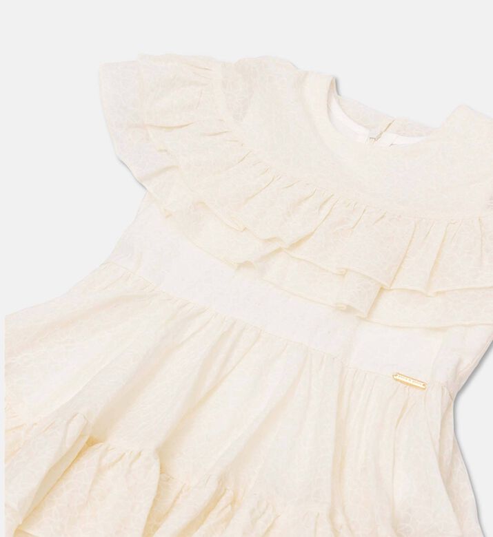 Poca and Poca Ruffled Sleeves Layered Dress, Packshot View