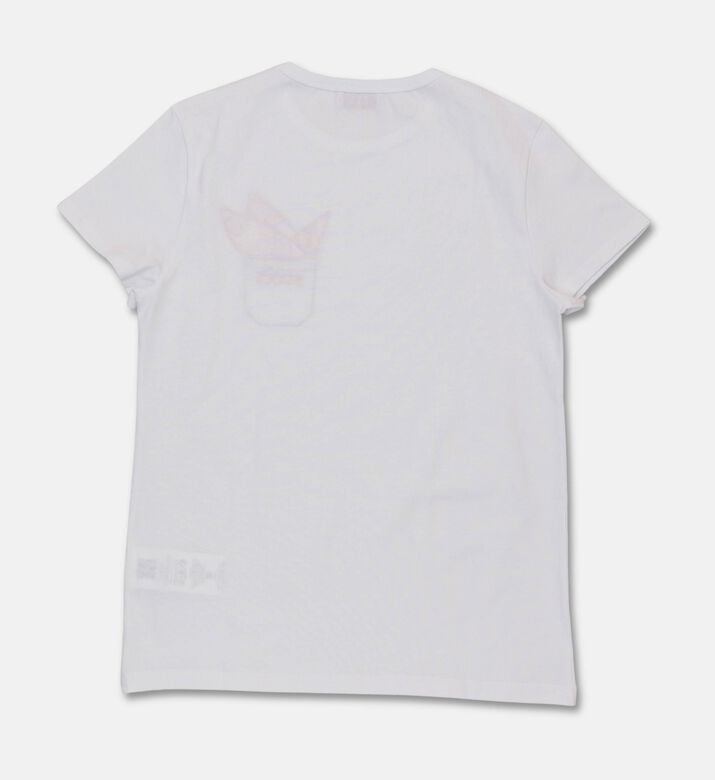 Emilio Pucci Patterned Handkerchief Inserts Embroidered T-shirt, Packshot View