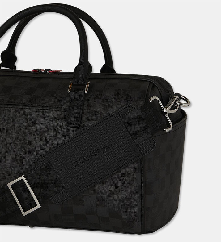 Sprayground Scribble Shark-graffiti Mini Duffle Bag, Packshot View