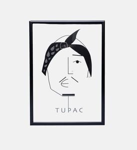 Tupac Rectangular Art Frame Tupac Rectangular Art Frame