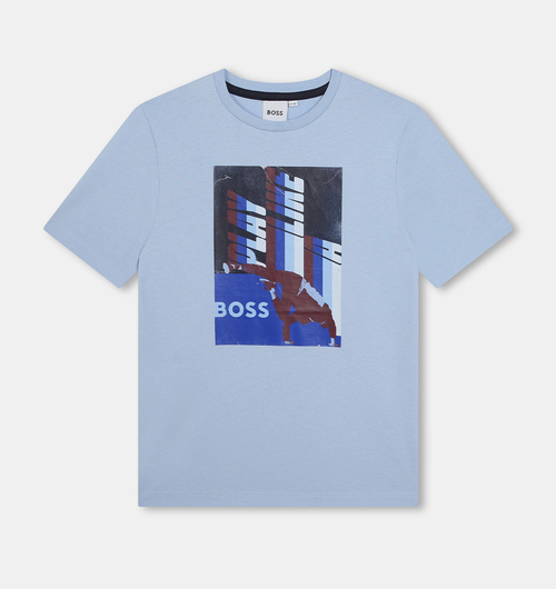Boy Printed Short Sleeve T-shirt