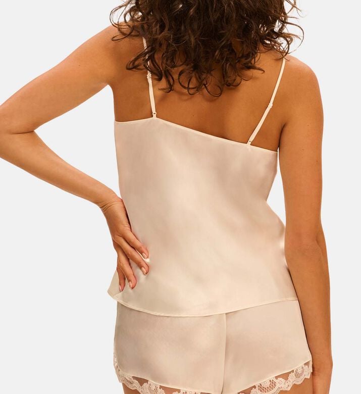 Satin Relaxed-fit Sleep Top Satin Relaxed-fit Sleep Top