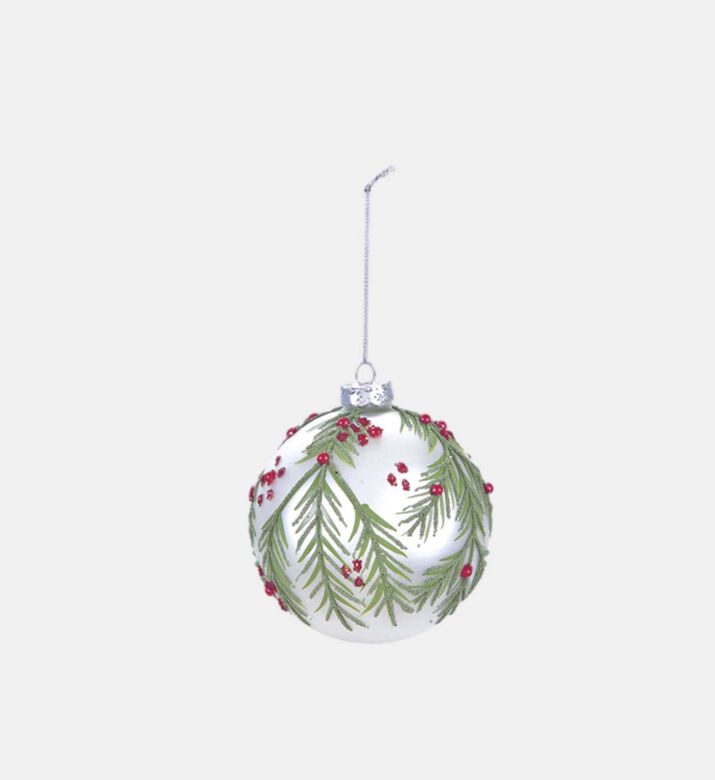 Foliage Berry 2-piece Ornament Set