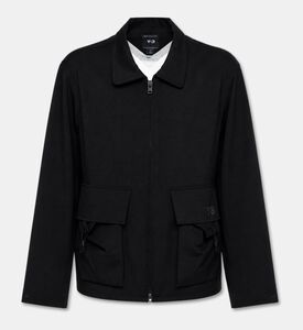 Y-3 Flap Pockets Zip Fastening Shirt, Packshot View